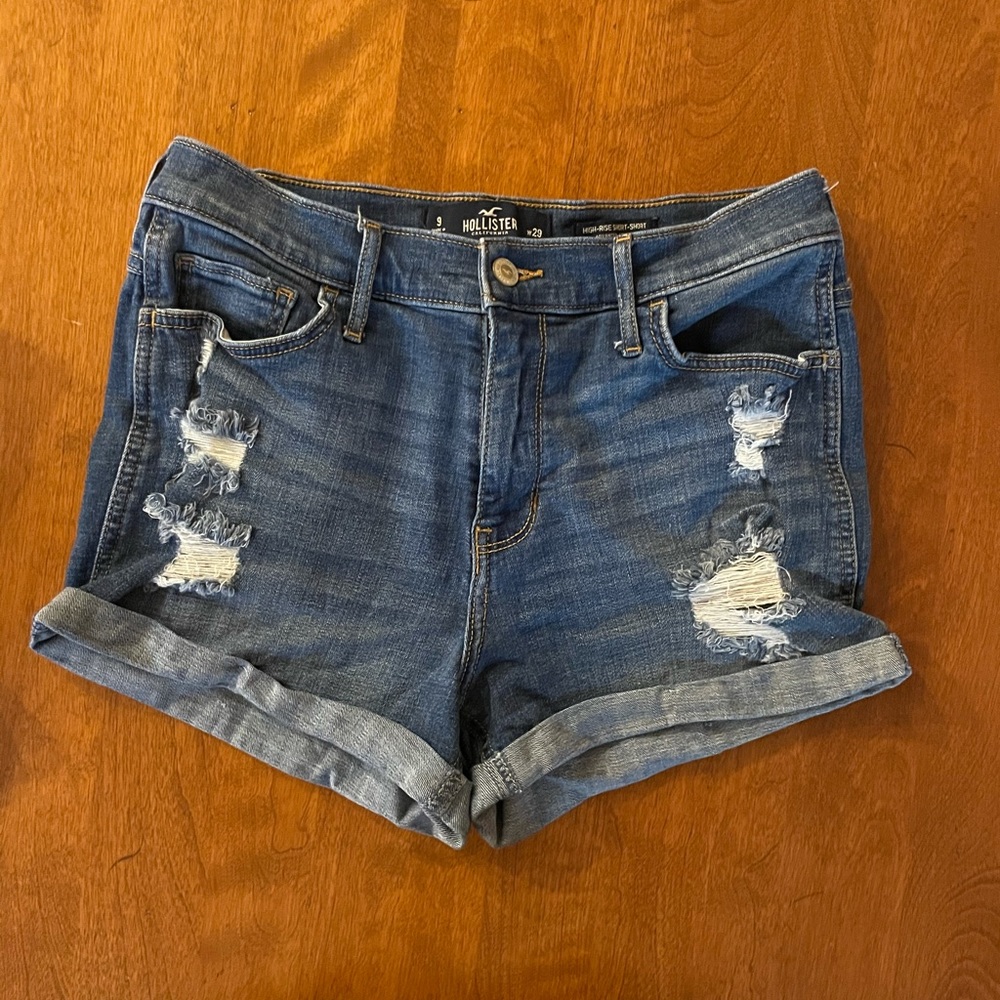 Hollister jean shorts